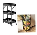 Rangement Étagère   pour vos légumes fruit et autres  3 niveaux pour embellir vos cuisine 