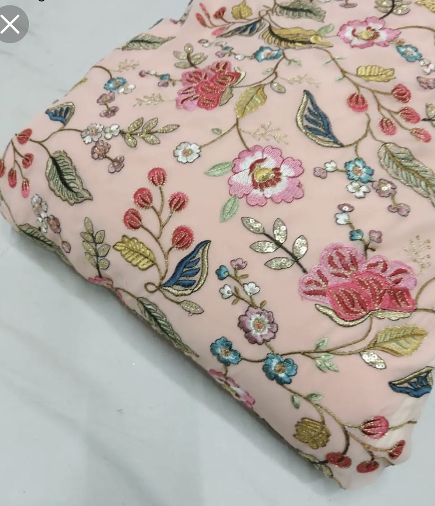 Tissus avec des design de fleur motif très colore
