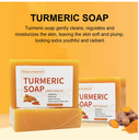 Savon Turmeric biologique pour le visage, Savon blanchissant pour la peau, Anti-acné, barre de Savon de bain Tumeric fait à la main, OEM