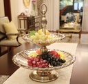 Etagers de rangements de fruits 2 niveaux avec un design magnifique et chic