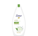 Savon de bain Dydrating Feel Formule rafraîchissante  200ML Dove Go Fresh Touch Nettoyant pour le corps nourrissant au concombre et au thé vert