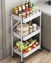 Rangement Étagère   pour vos légumes fruit et autres 3 niveaux pour embellir vos cuisine 