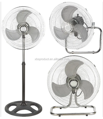 Ventilateur industriel électrique, puissant, 3 en 1, 18 pouces, vente directe d'usine